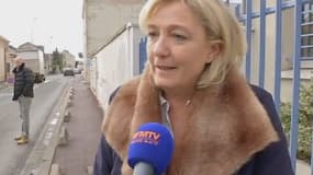 Marine Le Pen s'était déjà rendue dans le Doubs avant le premier tour de la législative partielle, et fait savoir qu'elle n'y retournera pas d'ici à dimanche prochain.