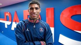Achraf Hakimi, nouveau latéral droit du PSG