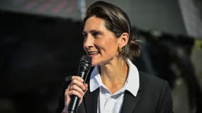 Amélie Oudéa-Castera le 8 octobre 2023