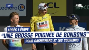 Tour de France : "une grosse poignée de bonbons", le plaisir coupable de Gachignard et des coureurs
