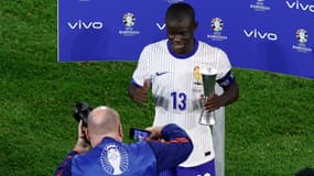 N'Golo Kanté élu homme du match France-Autriche, le 17/06/2024