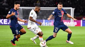 Gonçalo Ramos et Lucas Hernandez avec le PSG