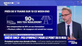 La grève SNCF devrait avoir peu d'impact sur les voyages durant le pont du 8-Mai