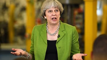 Theresa May le 31 mai 2017