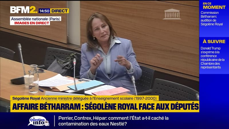 Ségolène Royal à l'Assemblée : 