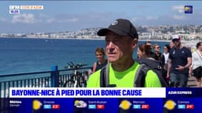 Bayonne-Nice à pied pour la bonne cause