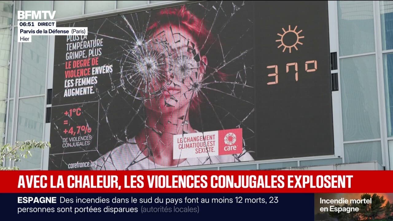 Les violences conjugales explosent avec les vagues de chaleur