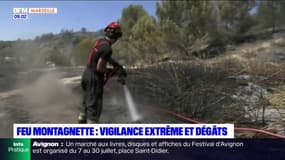 Le feu de la Montagnette est fixé, mais les pompiers restent vigilants