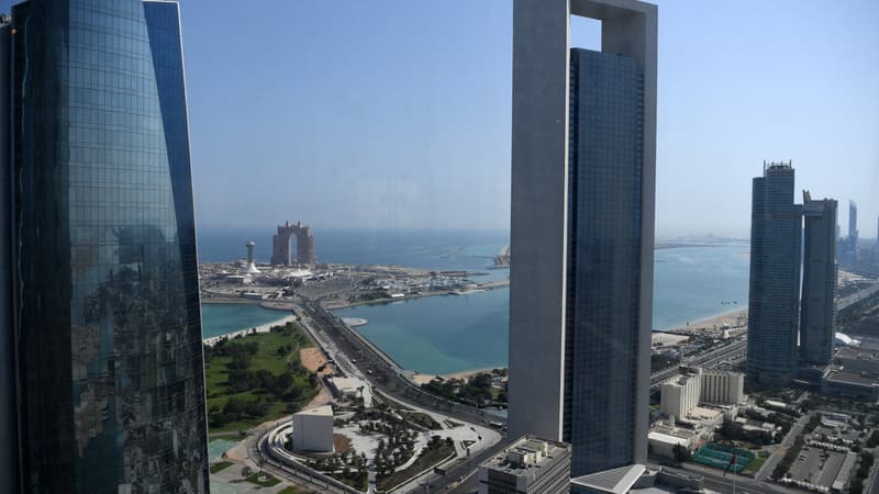 Une vue d'Abou Dhabi