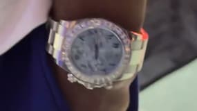 La montre de luxe offerte à Ousmane Dembélé après son pari gagné, le 1er juin 2025