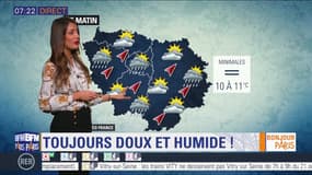 Météo Paris-Ile de France du 28 novembre: Temps nuageux avec des averses