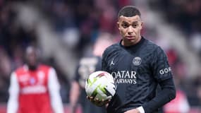 Kylian Mbappé lors de Reims-PSG (0-3, 12e journée de L1), le 11 novembre 2023