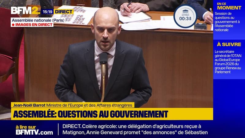 Manifestations en Iran: la France convoque l'ambassadeur iranien au Quai d'Orsay