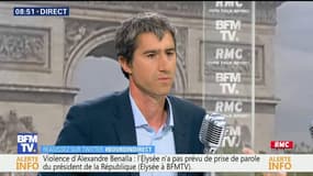 Affaire Benalla: “Oui, je signerais un appel à la motion de censure”, affirme François Ruffin