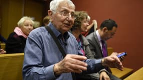 Jean Mercier en novembre 2015, lors de son procès au tribunal correctionnel de Saint-Etienne.