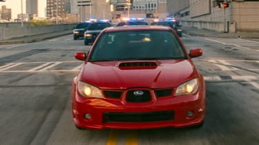 La Subaru WRX, l'autre du star de Baby Driver, en salles ce mercredi.