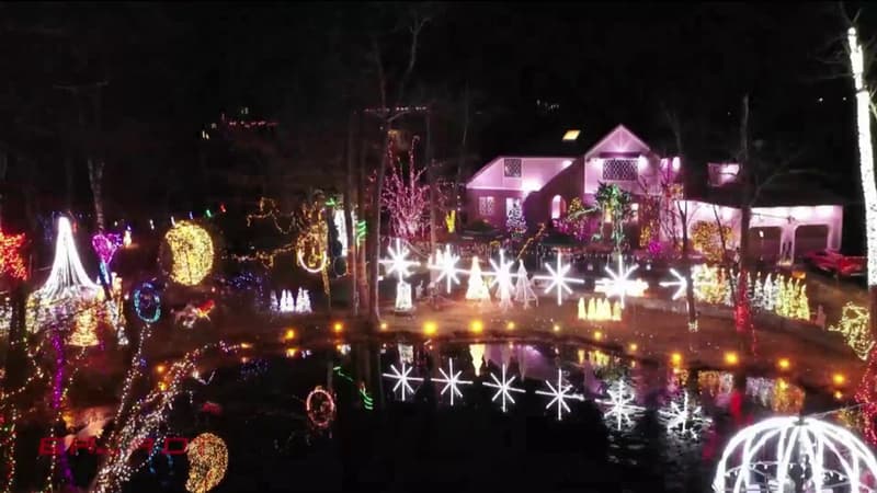 Iluminations de Noël: cette famille américaine détient le record du monde du nombres d'éclairages