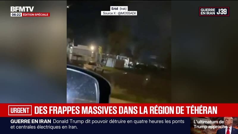 Guerre au Moyen-Orient: l'armée israélienne annonce une "vague" de frappes aériennes contre l'Iran