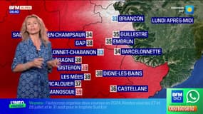 Météo: vague de chaleur ce lundi, 39°C à Sisteron et Manosque et 33°C à Briançon