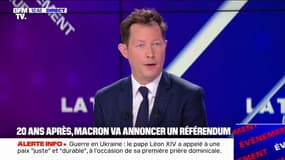 François-Xavier Bellamy souhaite "retrouver l'usage du référendum"