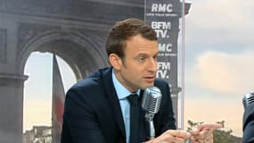 Emmanuel Macron était l'invité de BFMTV et RMC ce mardi. 