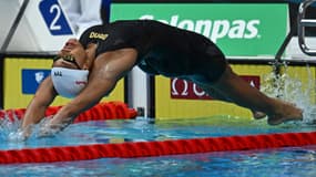 Analia Pigrée aux Mondiaux de natation en juin 2022