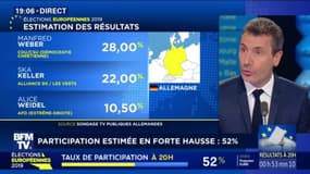 Élections européennes: Percée inédite des Verts en Allemagne