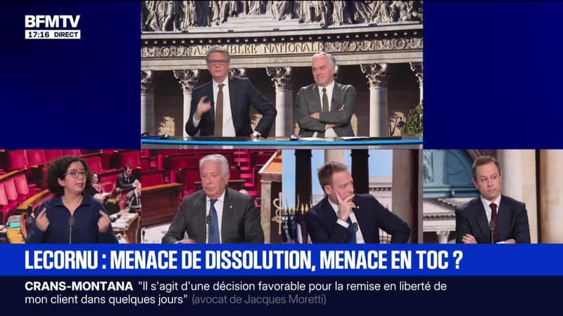 Marshall Truchot : Lecornu, menace de dissolution, menace en toc ? - 12/01