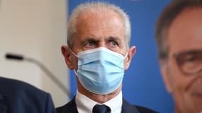 Le maire de Toulon Hubert Falco, le 28 avril 2021 à Marseille