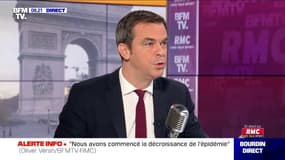 Olivier Véran: "Nous sommes toujours en phase de circulation très active du virus dans tout le pays, mais nous sommes en phase de décroissance"