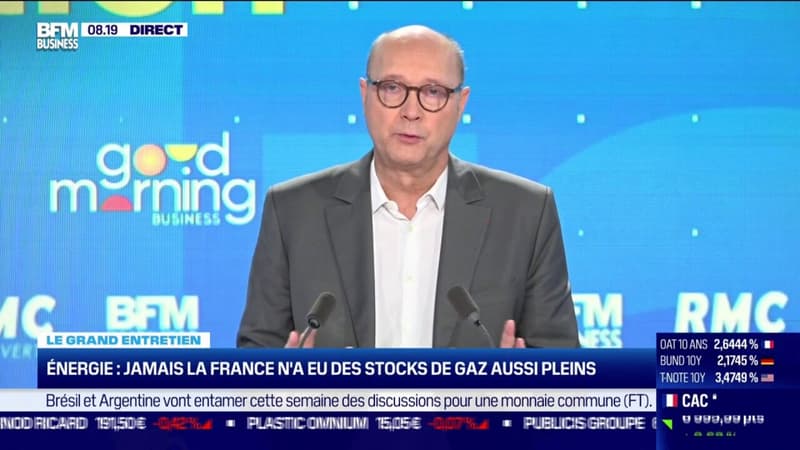 Énergie : jamais la France n'a eu des stocks de gaz aussi pleins