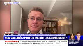 Pr Alain Combes: "Si on est vraiment confrontés à une vague qui reprend de l'ampleur, il n'y aura malheureusement plus que l'obligation vaccinale" pour la contrer