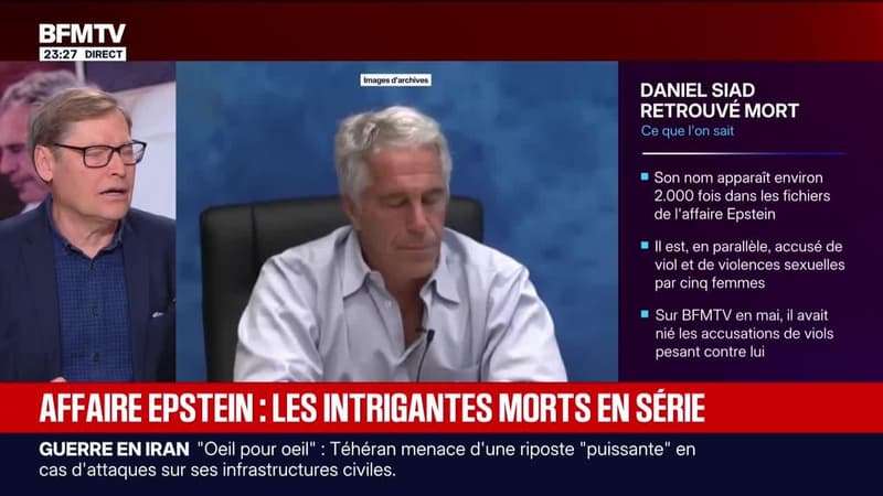 Affaire Epstein : les intrigantes morts en série - 22/07