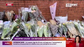 Meurtre de Louise: un retour en classe difficile pour les élèves et leurs parents