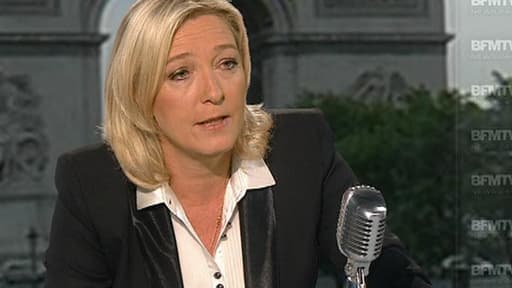 Marine Le Pen sur BFMTV et RMC.