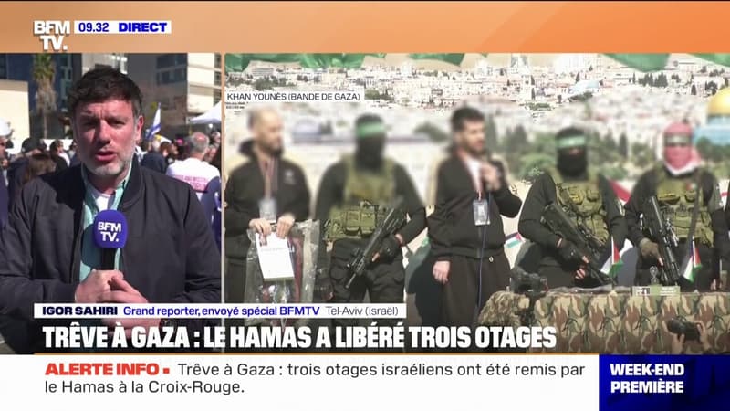 Trêve à Gaza: trois nouveaux otages israéliens ont été libérés par le Hamas ce samedi matin