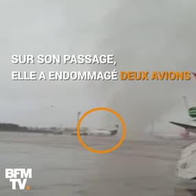 En Turquie, une tornade frappe l'aéroport d'Antalya et endommage des avions