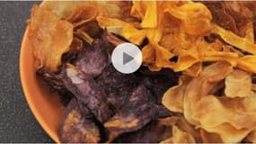 Chips de légumes : ingrédients, préparation et cuisson (vidéo)
