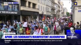 Marseille: les soignants de l'AP-HM manifestent ce mardi contre le manque de moyens