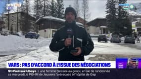 Mobilisation de saisonniers à Vars: pas d'accord à l'issue des négociations