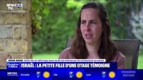 "Elle est forte": la petite fille d'une otage du Hamas témoigne