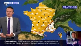 Des averses orageuses dans les Alpes du sud, un temps ensoleillé sur le reste su pays ce dimanche