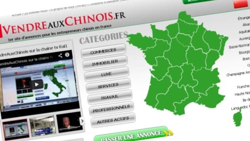 Le site vendreauxchinois.fr propose un service de petites annonces payantes à destination des clients chinois.