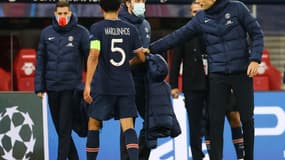 Marquinhos et Thomas Tuchel