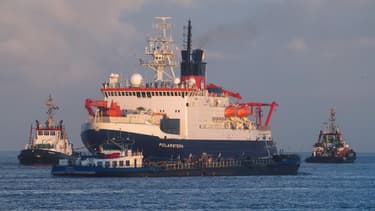 Après un an d'exploration de l'Arctique, les scientifiques regagnent l'Allemagne à bord du Polarstern, en lançant un cri d'alarme sur la fonte de la banquise.