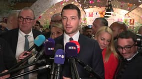 Jordan Bardella, le 23 février 2025 au Salon de l'agriculture.