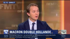 Une candidature annoncée mercredi: Emmanuel Macron double François Hollande
