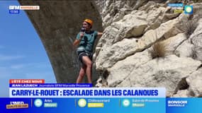 L'été chez nous: l'escalade dans les calanques à Carry-le-Rouet