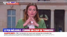 Procès RN: "Cette journée révèle tout de ce parti, ils sont pris la main dans le sac et qui défend le deux poids, deux mesures en Justice", affirme Marine Tondelier (Les Écologistes)