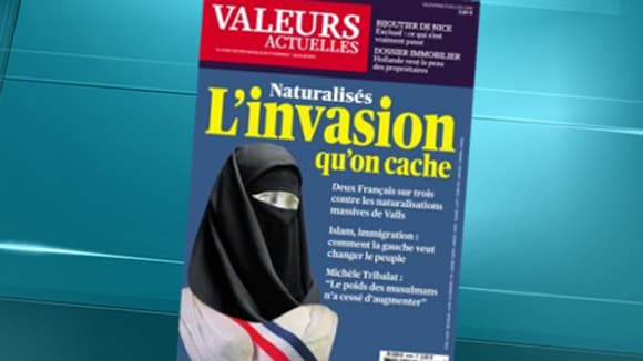 La une de Valeurs actuelles fait polémique.